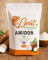 Haitian Amidon or Cassava Manioc .